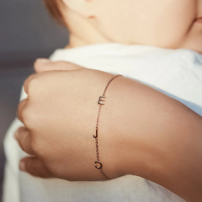 Aureli Signature Initial Bracelet