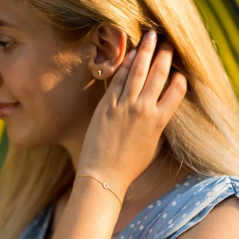 Aureli Signature Initial Bracelet